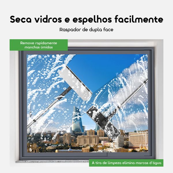 FlexClean Conjunto de Ferramentas de Limpeza Multi-Funcional com Raspadores para Cantos (4 em 1)