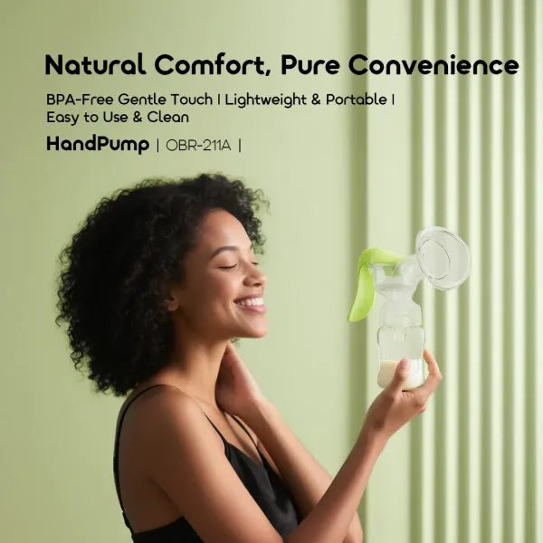 PureDrink 240& HandPump 240ml PPSU Baby Bottle & BPA-Free Gentle Touch Lightweight Manual Breast Pump