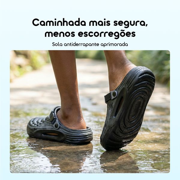 Ripplestep Sapatos macios, confortáveis ​​e antiderrapantes com orifícios