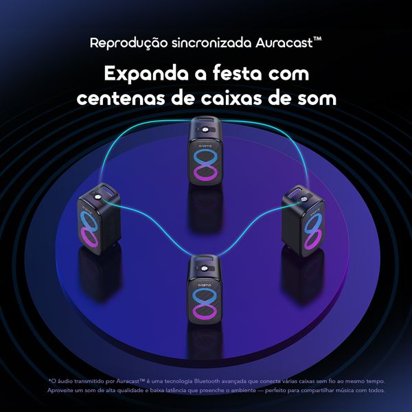 SpaceBox Max Auracast SpaceBox Max de 200 W