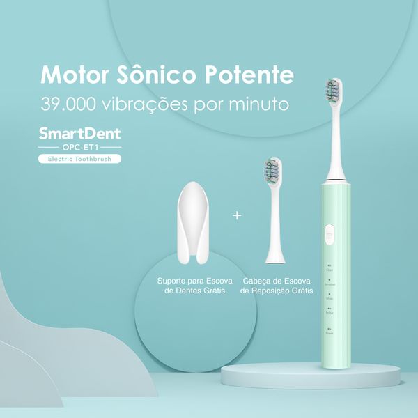 SmartDent Escova de dentes elétrica