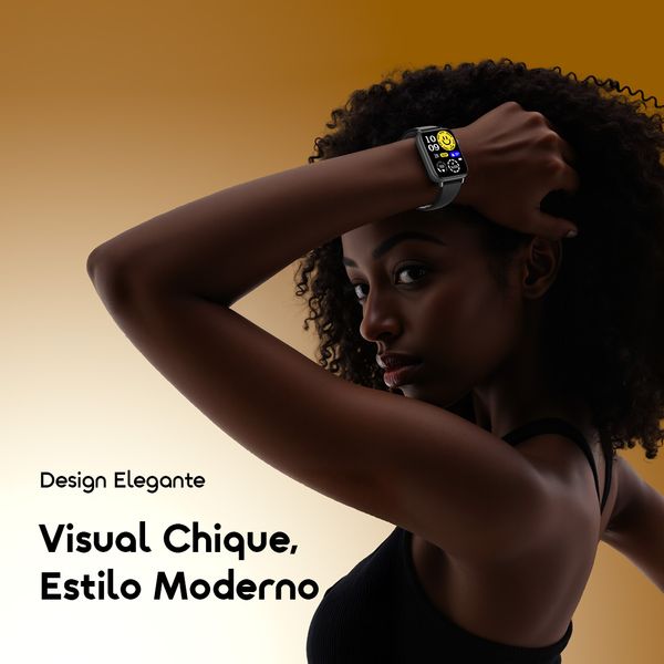 Watch 6N & SpaceBuds Air Smartwatch com ecrã a cores sensível ao toque de 1,83 polegadas e auscultadores sem fios com localizador inteligente e 38 horas de autonomia.