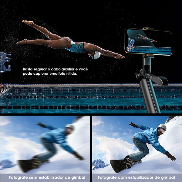 SmartTripod 2 Estabilizador de gimbal tripé 360°