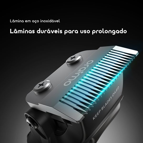 EasyCut 2 Máquina de cortar cabelo super potente de 10 W com carregamento rápido