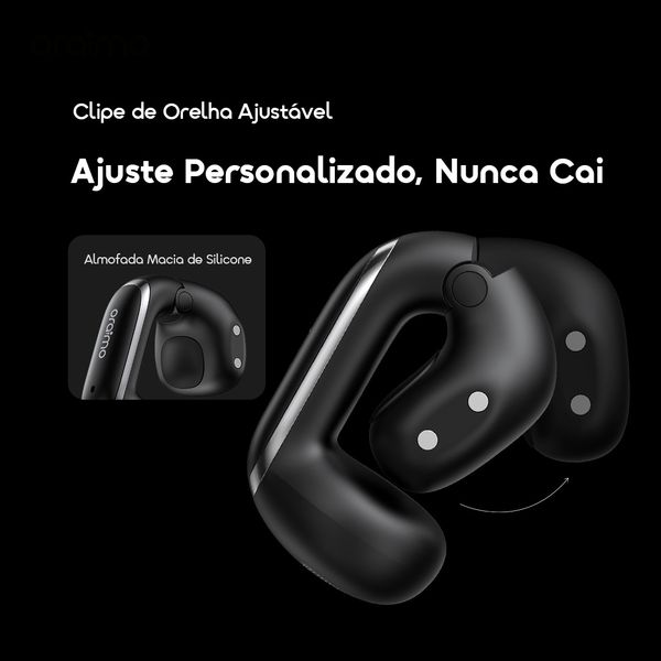 OpenSnap N2 Auscultadores sem fios de carregamento rápido com graves profundos e design aberto