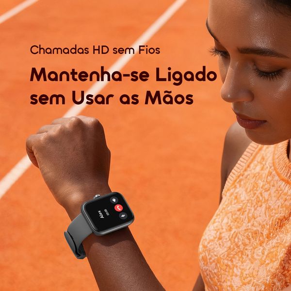 Watch Nova 2N Relógio Inteligente com Ecrã AMOLED de 1,93" e 33 Dias de Autonomia em Standby