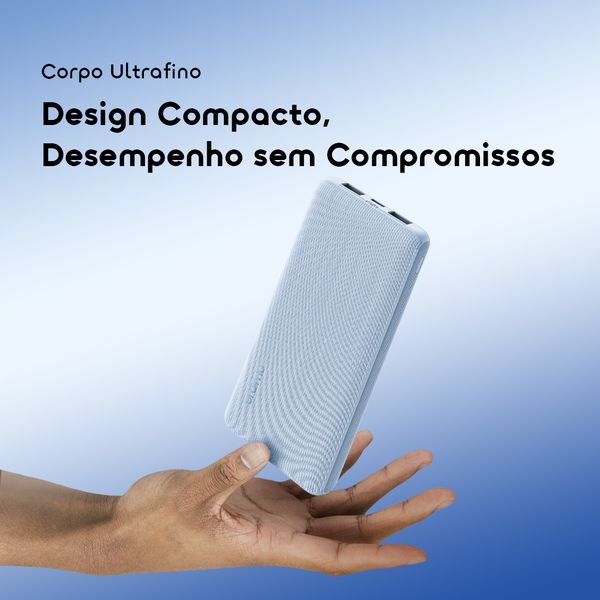 PowerFlow B11 Bateria externa de 10000mAh e 15W