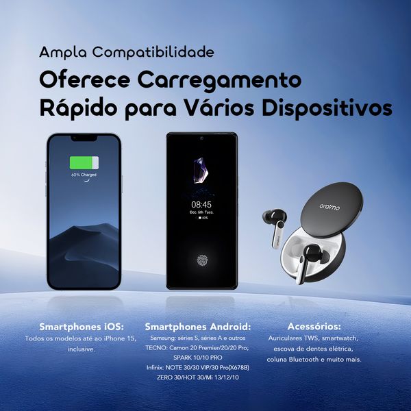 PowerFlow B11 Bateria externa de 10000mAh e 15W