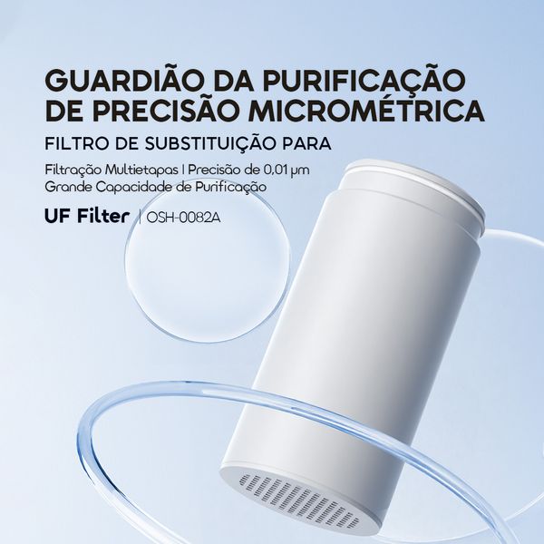 UF Filter Filtro de precisão de 0,01 μm para torneira CleanSip