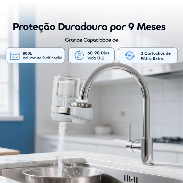 UF Filter Filtro de precisão de 0,01 μm para torneira CleanSip