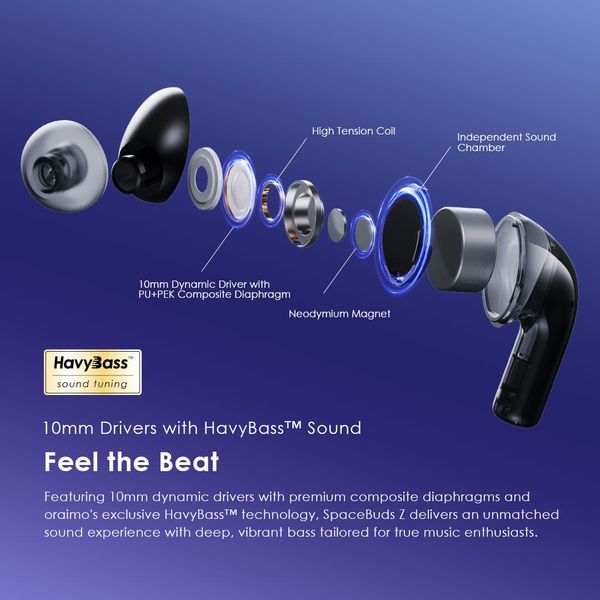 SpaceBuds Z ANC True Wireless Earphones with Spatial Audio-Free Magical Night 2 Ticket