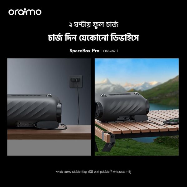 SpaceBox Pro 80W Karaoke-Support Wireless Speaker