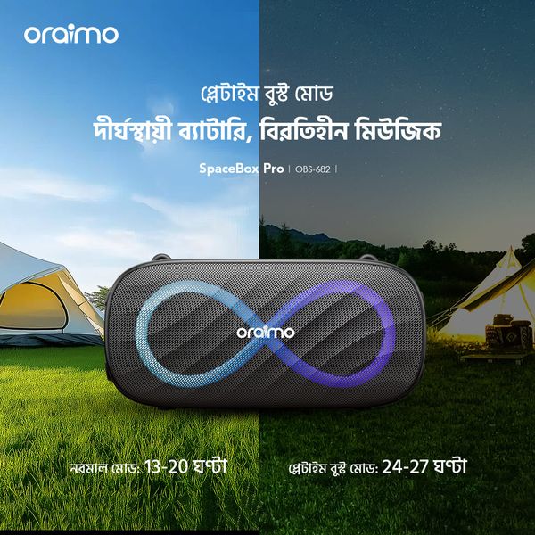 SpaceBox Pro 80W Karaoke-Support Wireless Speaker