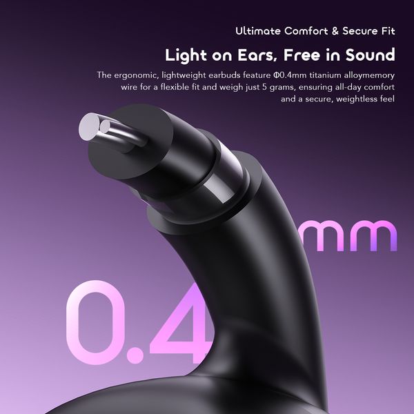 OpenSnap Clip-On True Wireless Headphones