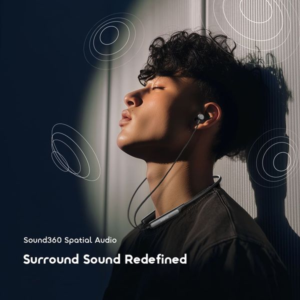 Necklace 5 30dB Noise Cancellation & Call Vibration Earphones