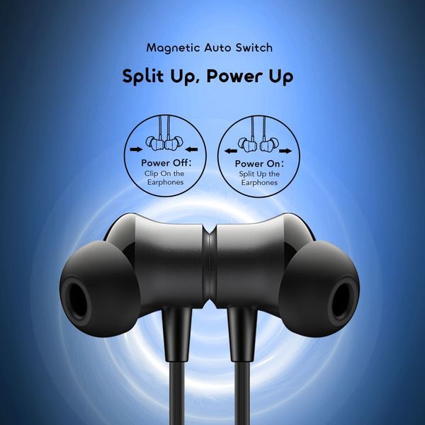 Necklace 5 30dB Noise Cancellation & Call Vibration Earphones