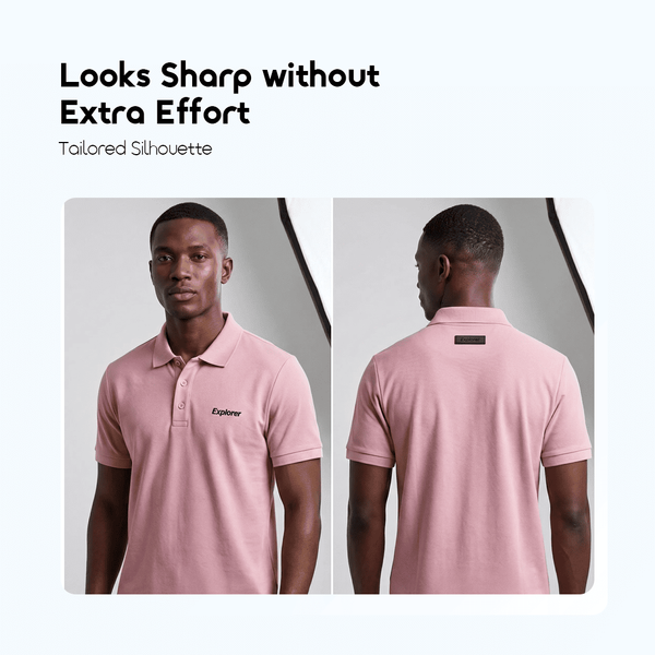 EcoLuxe Silky Business Polo Shirt