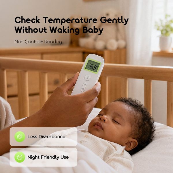 TempEase Non-Touch Thermometer for Kids & Adults