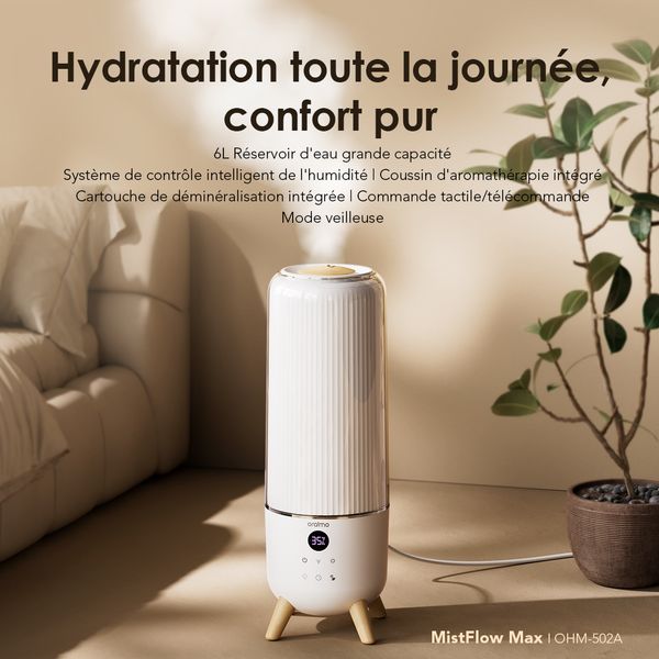 MistFlow Max 6L Humidificateur