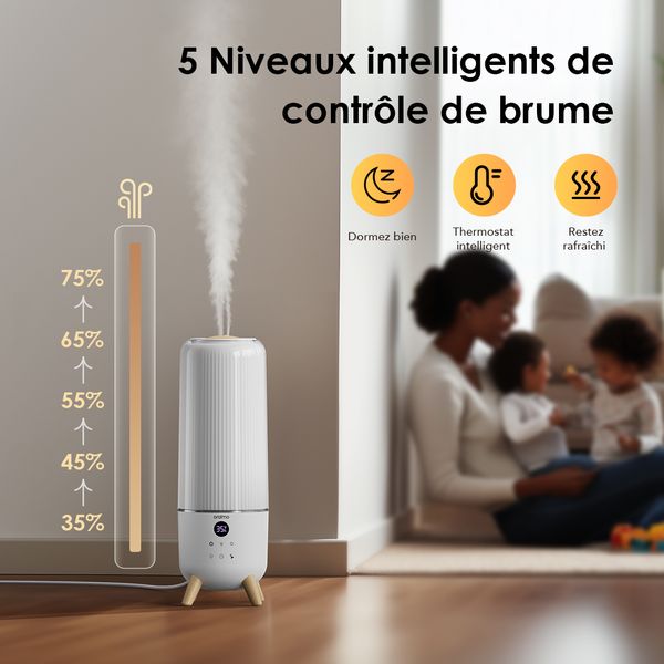 MistFlow Max 6L Humidificateur