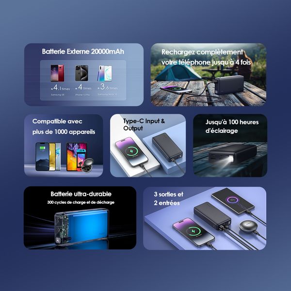 traveler 12 20000mAh 12W Power Bank