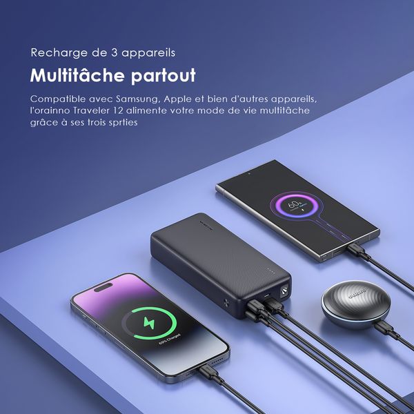 traveler 12 20000mAh 12W Power Bank