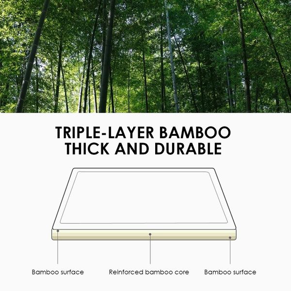 PureChop Durable Bamboo Structure Cutting Boards