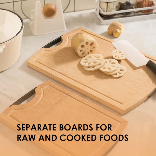 PureChop Durable Bamboo Structure Cutting Boards