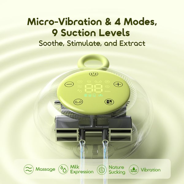 DouPump Electric BPA-Free Micro-Vibration Breast Pump