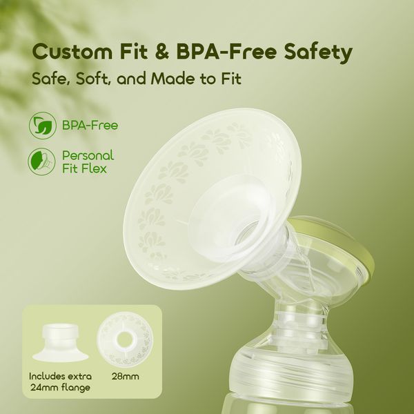 DouPump Electric BPA-Free Micro-Vibration Breast Pump