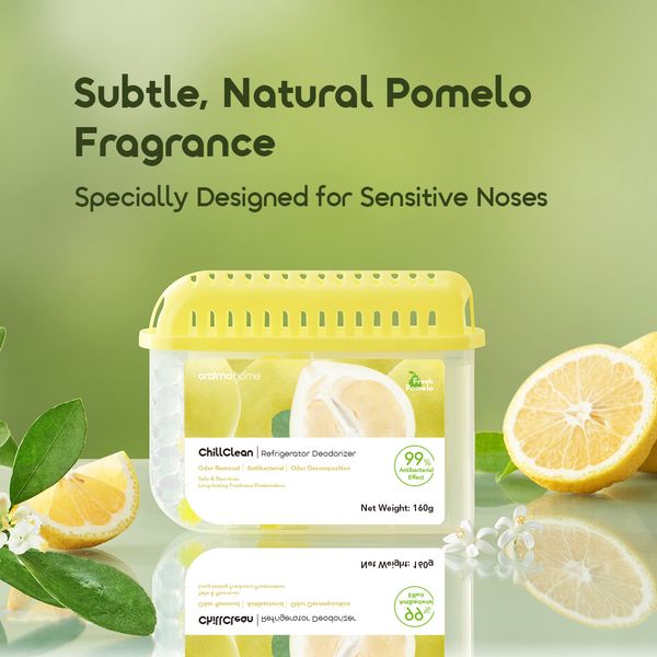 ChillClean Natural Pomelo Scent Anti-bacteria Refrigerator Deodorizer