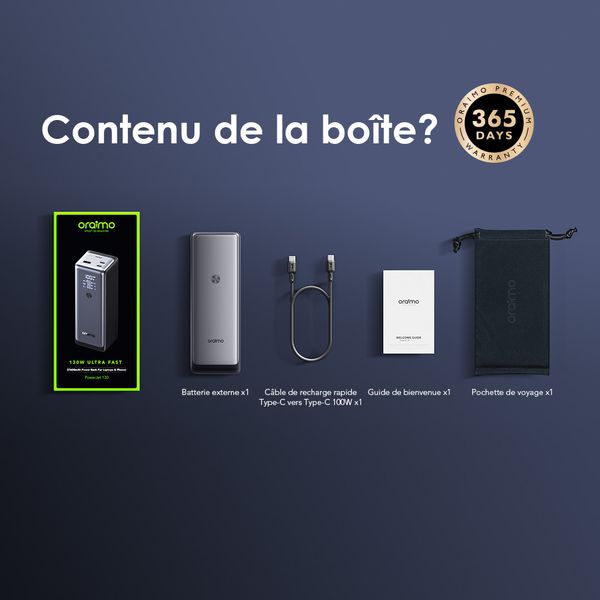 PowerJet 130 27600mAh 130W Power Bank