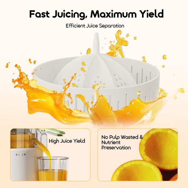 PureJuice Rechargeable Safe Design Smart Baby Juicer