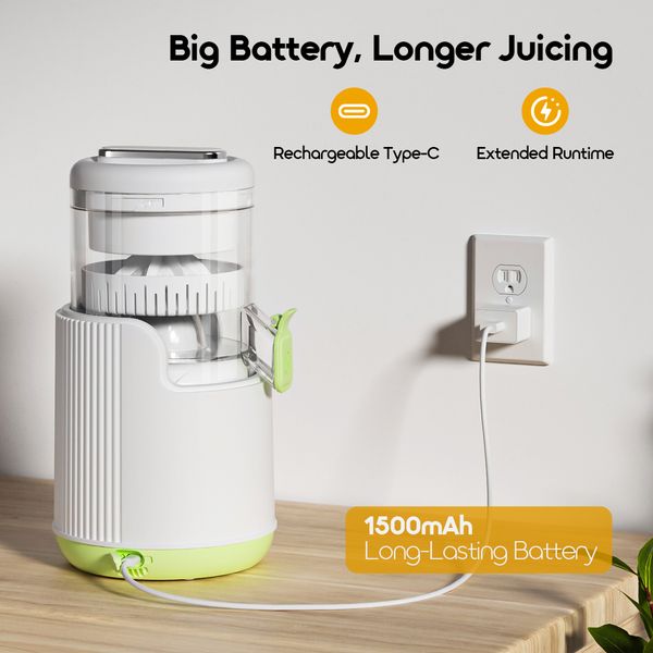 PureJuice Rechargeable Safe Design Smart Baby Juicer