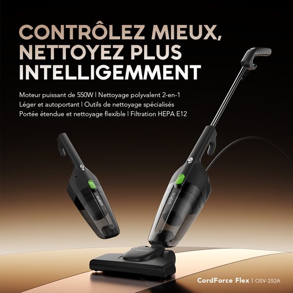 CordForce Flex Aspirateur-balai filaire