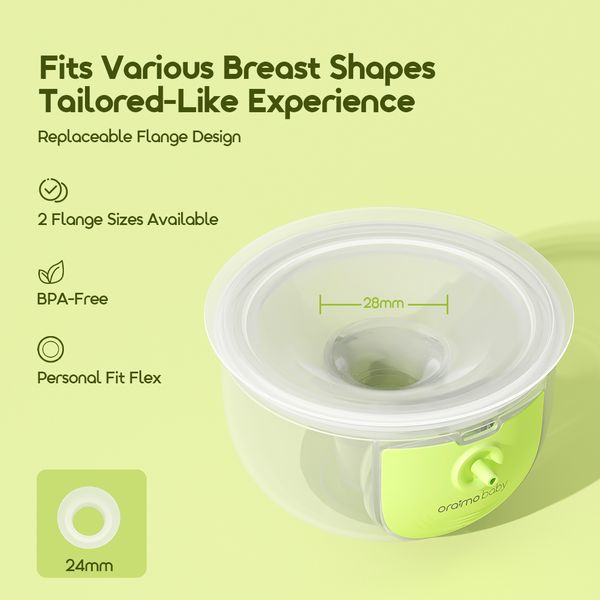 PumpBowl Portable Pump Cup Accessory of DuoPump(OBR-531A)