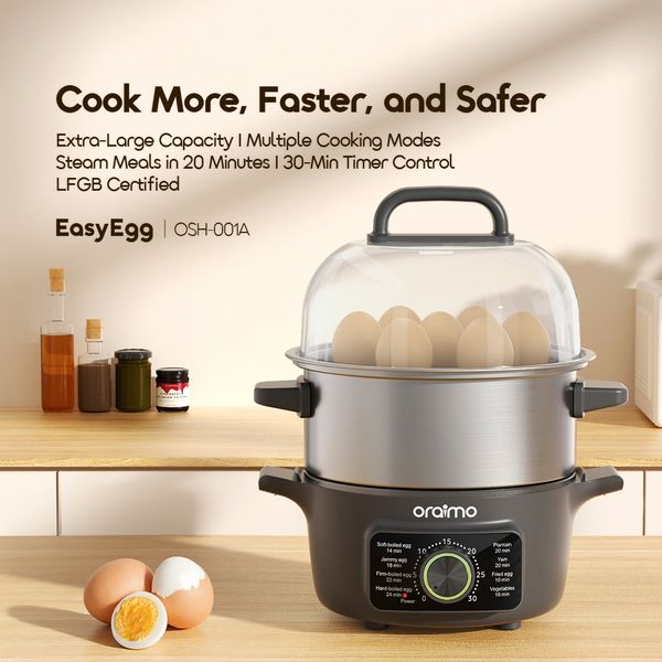 EasyEgg Double-layer electric egg Egg Steamer