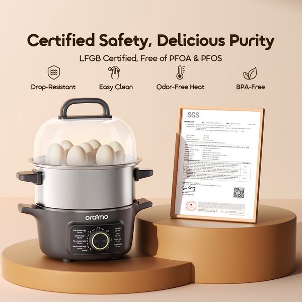 EasyEgg Double-layer electric egg Egg Steamer