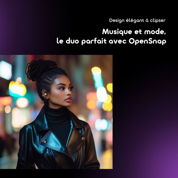 OpenSnap Clip-On Open-Ear True Wireless Earbuds