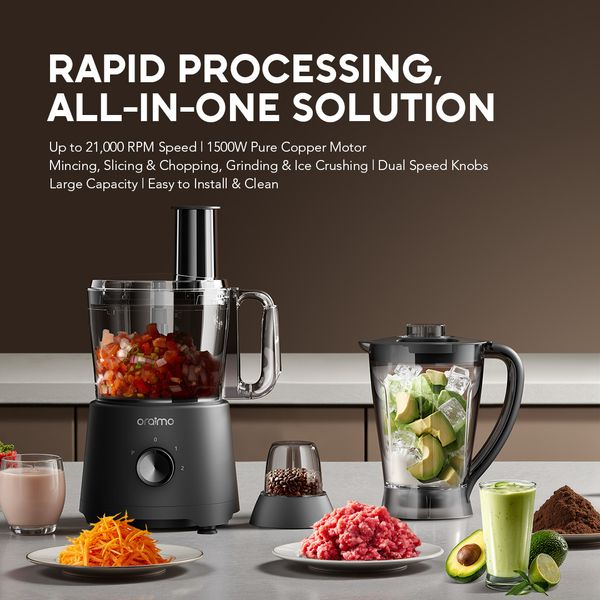 OmniBlend Up to 21,000 RPM Speed Large Capacity  Blender