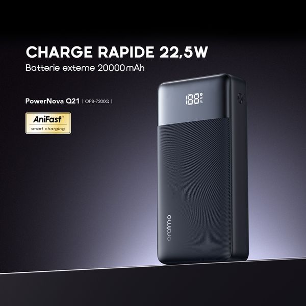 PowerNova Q21 20000mAh 22.5W Power Bank