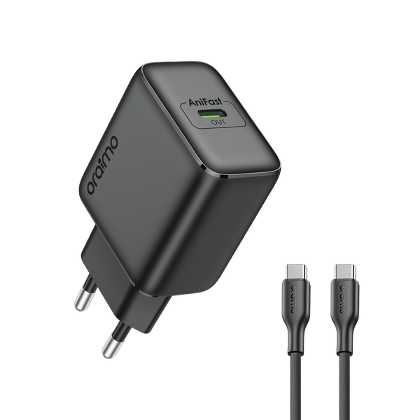 PowerGaN 251 مجموعة شاحن صغير سريع بتقنية GaN بقدرة 25 واط