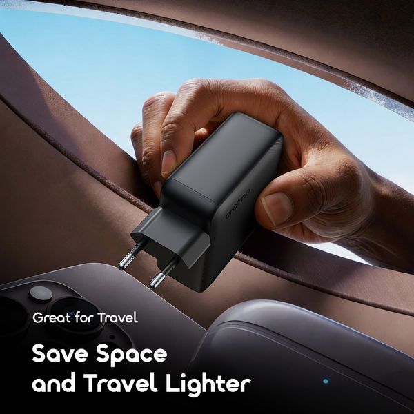 HyperGaN C120F 120W GaN 4-Ports  Charger