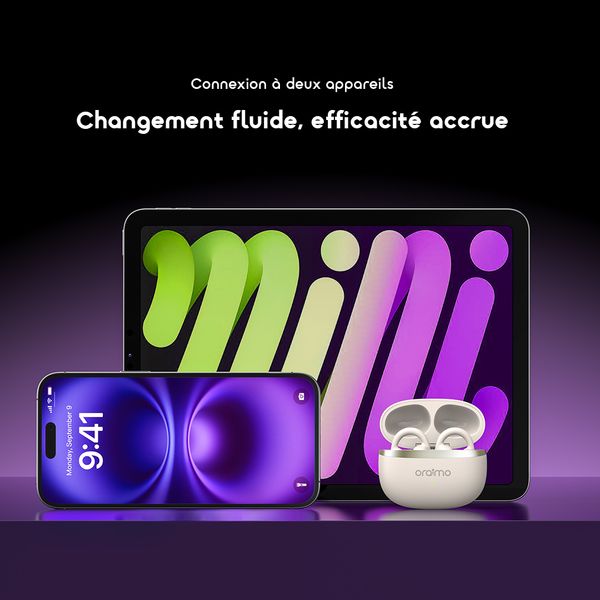 OpenSnap Écouteurs sans fil à clipser