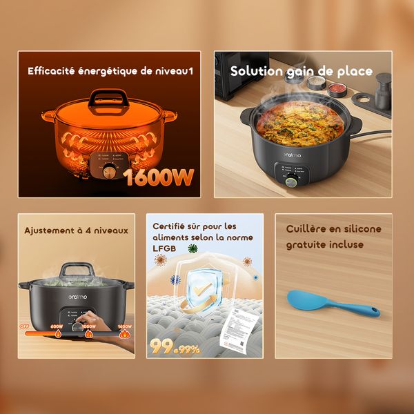 MultiPot S1 Lite 6 L Hotpot électrique multifonction