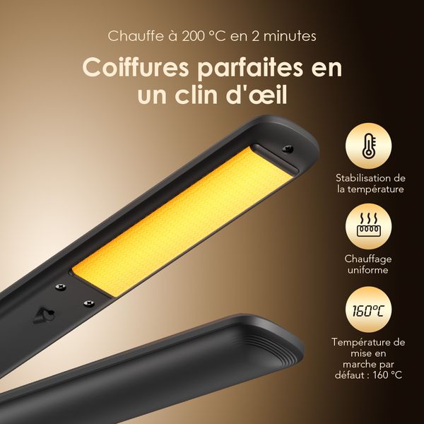 SleekLine Appareil de coiffure 2 en 1