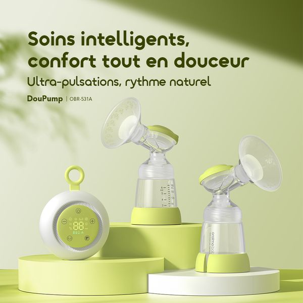 DouPump Tire-lait électrique à micro-vibrations sans BPA