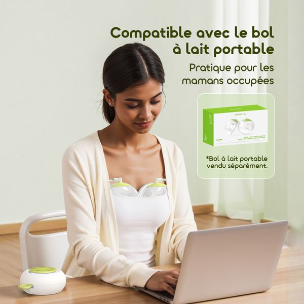 DouPump Tire-lait électrique à micro-vibrations sans BPA