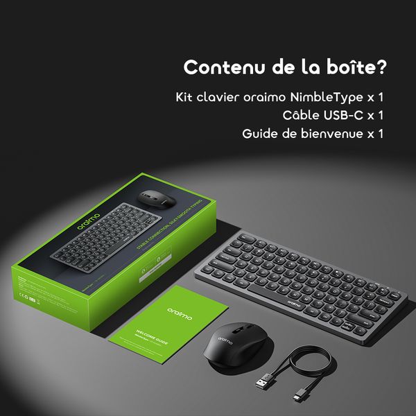 Keyboard kit NimbleType