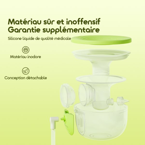 PumpBowl Accessoires OBR-531A - Coupe pour tire-lait Portable et Facile à Porter